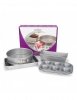 Patisse - Zestaw 4 Form do Pieczenia Silver-top, uniwersalny Zestaw